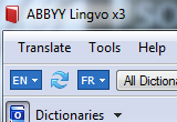 ABBYY Lingvo x3 English – German – French 14.0.0404 poster