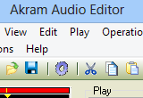 AKRAM Audio Editor 2.1 poster