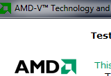 AMD Virtualization Technology and Microsoft Hyper-V System Compatibility Check Utility 6.1.7600.5 poster
