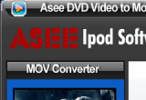 ASEE DVD Video to MOV Converter 4.98 poster