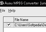 AUAU MPEG Converter 3.8 poster