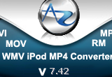 AVI MPEG MOV RM WMV iPod MP4 Converter 7.97 poster