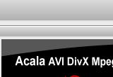 Acala AVI DivX MPEG XviD VOB to PSP [DISCOUNT: 30% OFF!] 3.1.1 poster