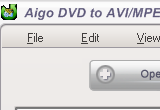 Aigo DVD to AVI / MPEG / XVID / MOV / FLV / WMV Converter 2.1.6 poster