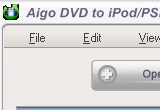 Aigo DVD to iPod / PSP / 3GP / Zune / AppleTV / iPhone / MP4 Converter 2.1.6 poster