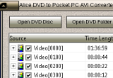 Alice DVD to Pocket PC Converter 1.5.5 poster