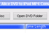 Alice DVD to iPod MP4 Converter 5.38 poster