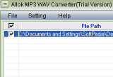 Allok MP3 WAV Converter 1.1.0 poster