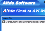 Altdo Flash to AVI WMV DVD Converter&Burner 6.0 poster