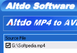 Altdo MP4 to AVI WMV DVD Converter&Burner 6.1 poster