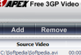 Apex Free 3GP Video Converter 7.42 poster