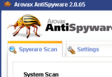 Arovax AntiSpyware 2.1.153 poster