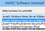 AVAST Software Uninstall Utility 9.0.2018.391 poster