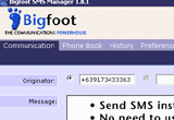 Bigfoot SMS Manager 3.0 poster
