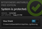 Bitdefender Antivirus Free Edition 1.0.21.1099 poster