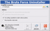 Brute Force Uninstaller 1.11 image 0