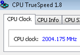 CPU TrueSpeed 1.8.1.860 poster