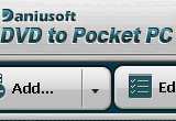 Daniusoft DVD to Pocket PC Converter 2.1.0.13 poster