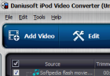 Daniusoft iPod Video Converter 2.3.3 poster