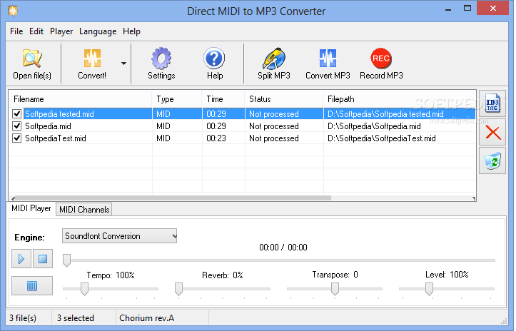 free midi mp3 converter
