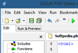 DzSoft PHP Editor 4.2.7.6 poster