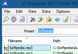 EF Duplicate MP3 Finder 6.00 poster