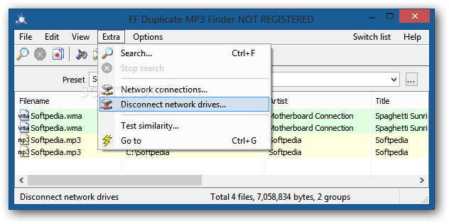 Duplicate  Finder on Ef Duplicate Mp3 Finder