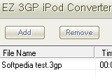 EZ 3GP iPod Converter 1.10 poster