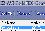EZ AVI TO MPEG Converter 3.30.0405 poster