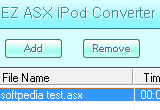 EZ ASX iPod Converter 1.10 poster