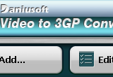 Daniusoft Video to 3GP Converter 2.1.0.39 poster