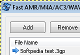 Fast AMR / M4A / AC3 / WAV / MP3 / WMA Audio Converter 2.5 poster