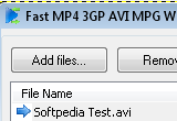 Fast MP4 3GP AVI MPG WMV RM MOV FLV Converter 4.9 poster