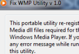 Fix WMP Utility 1.0 poster