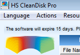 HS CleanDisk Pro 6.22 poster