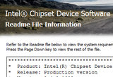 Intel Chipset Device Software 9.4.0.1026 poster