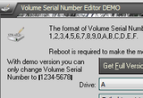 Volume Serial Number Editor [DISCOUNT: 60% OFF!] 1.81.28 poster