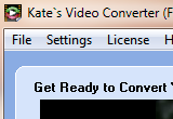 Kate&#039;s Video Converter 7.0.0 poster