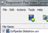 KingConvert iPod Video Converter 5.1 poster