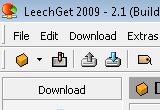 LeechGet 2009 2.1 Build 1800 poster
