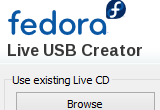 Fedora LiveUSB Creator 3.12.0 poster