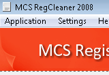 MCS Registry Cleaner 2008 2.10 poster