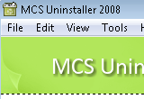 MCS Uninstaller 2008 1.39 poster
