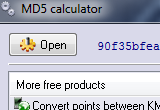 MD5 calculator 2.7 Build 027000 poster