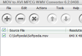 MOV to AVI MPEG WMV Converter 6.2.0408 poster