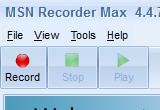 MSN Recorder Max 4.4.8.2 poster