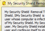 My Security Shield Removal Tool 1.0 poster