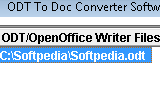 ODT To Doc Converter Software 7.0 poster