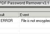 PDF Password Remover 3.1 poster