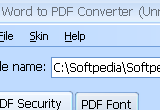 Word to PDF Converter 4.0 poster